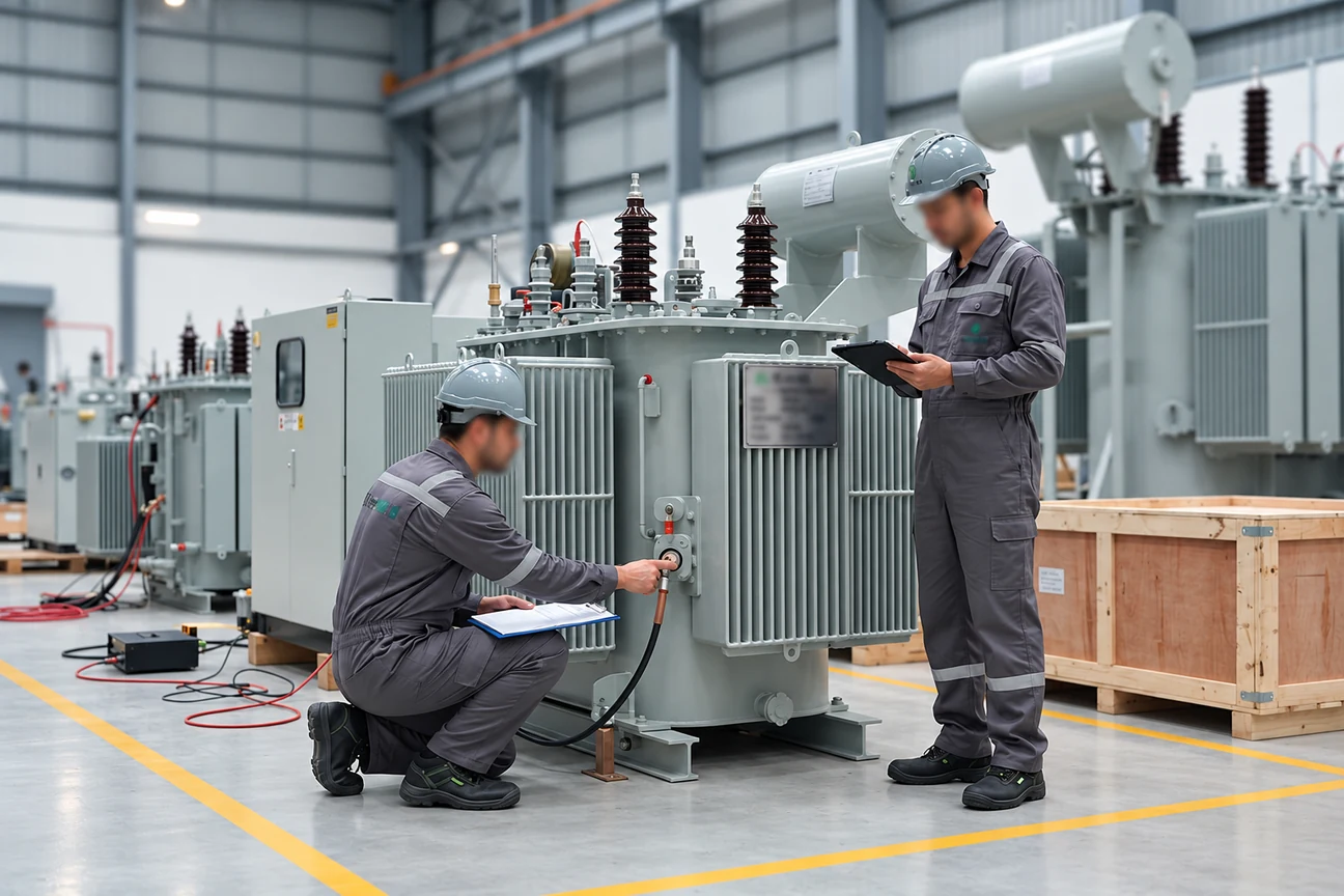 Transformer inspection and project reference preview