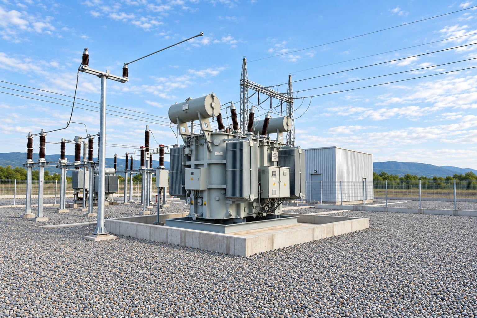 Transformer equipment for power and distribution projects